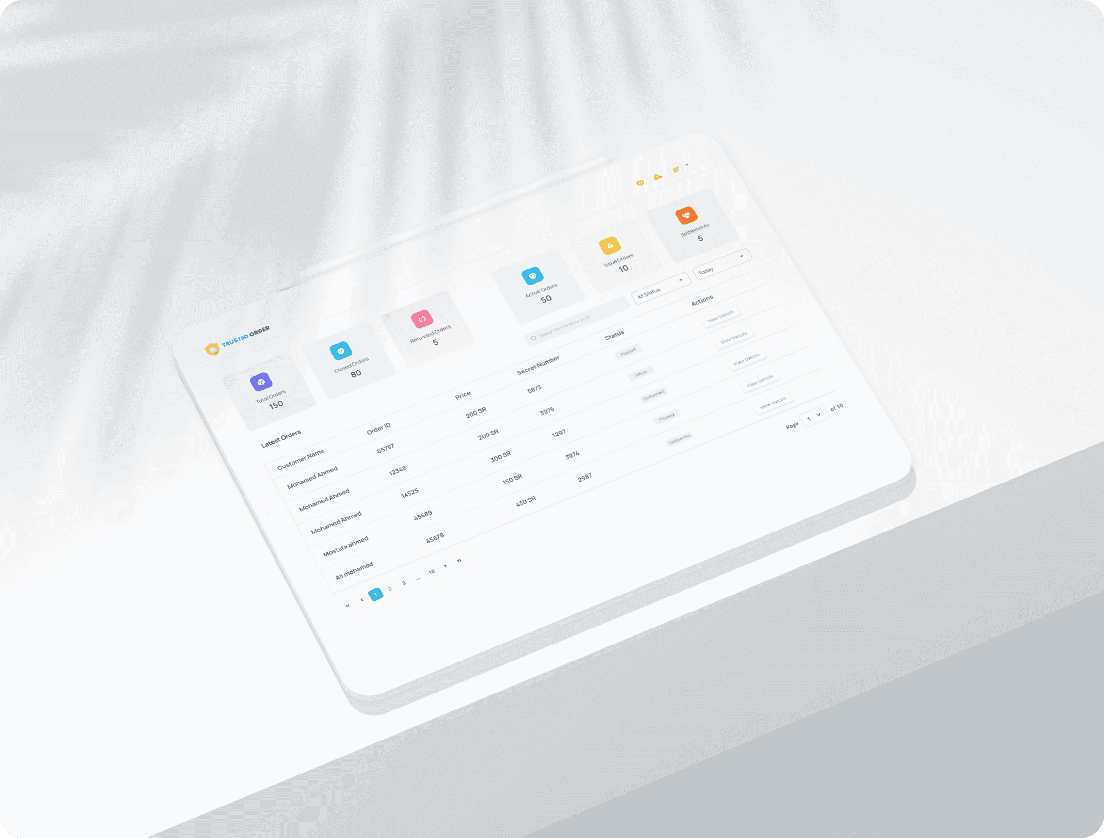 Trusted Order App